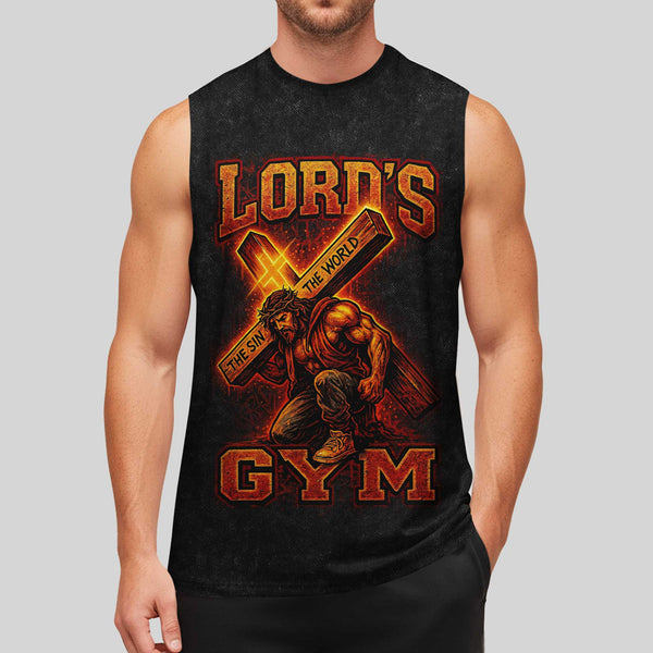 Lord's Gym Men's Gym Tank Top, Workout Tank, Oversized Tank