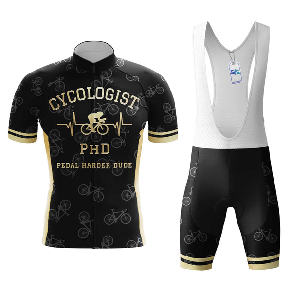 Cycologist Men's Cycling Jersey Set, Road Bike Cycling Kit for Men, Biking Outfit, Bicycle Suit, Team Racing Uniform