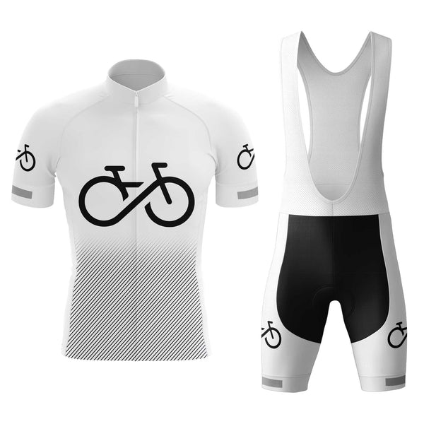 Bike Forever Men's Cycling Jersey Set, Road Bike Cycling Kit for Men, Biking Outfit, Bicycle Suit, Team Racing Uniform