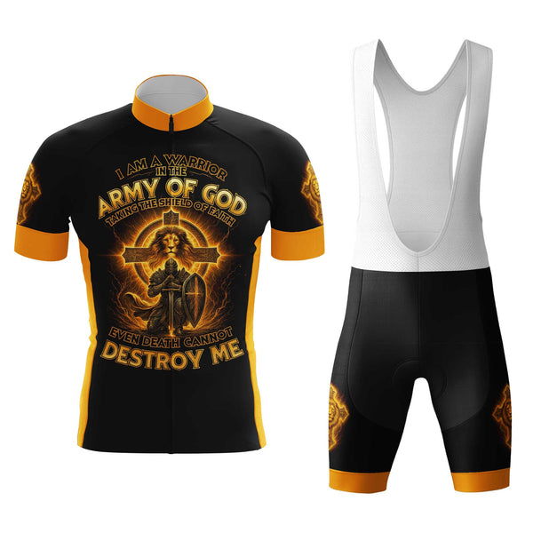 Army Of God Men's Cycling Jersey Set, Road Bike Cycling Kit for Men, Biking Outfit, Bicycle Suit, Team Racing Uniform