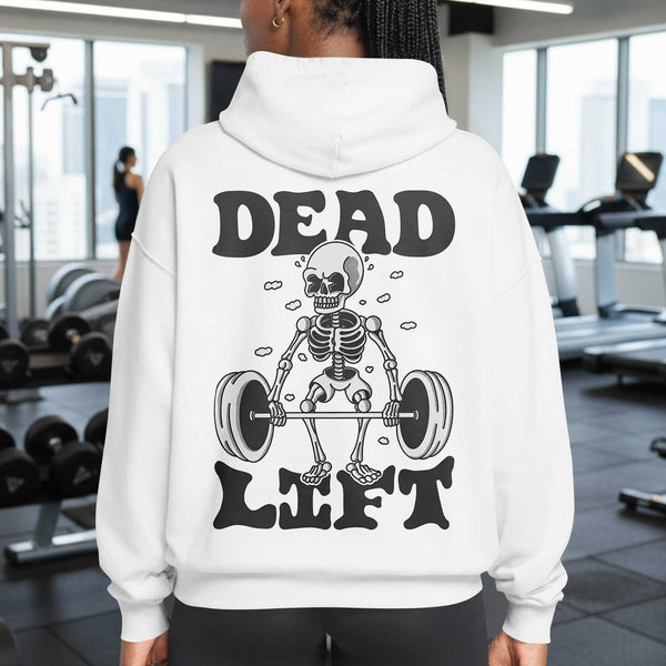 Dead Lift Women's Gym Hoodie, Workout Shirt, Fitness Oversized Pullover Hoodie