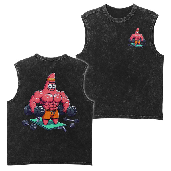 Lifting Men's Gym Tank Top, Workout Tank, Oversized Tank