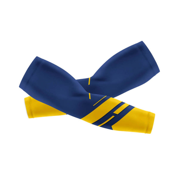Blue Yellow Arm And Leg Sleeves