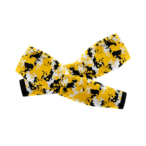Yellow Camo - Arm And Leg Sleeves