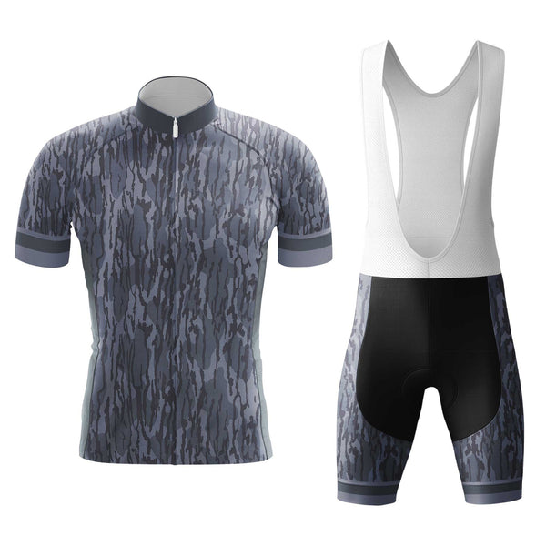 Navy Camo Men's Cycling Jersey Set, Road Bike Cycling Kit for Men, Biking Outfit, Bicycle Suit, Team Racing Uniform