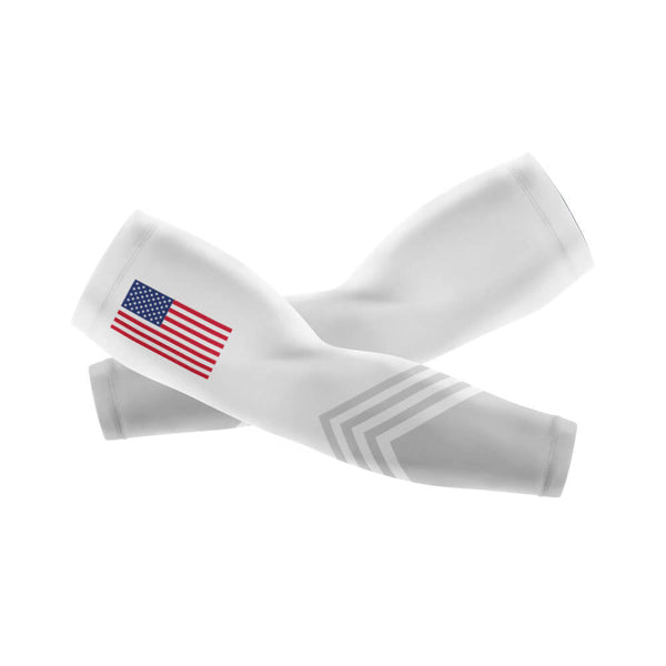 USA White - Arm And Leg Sleeves