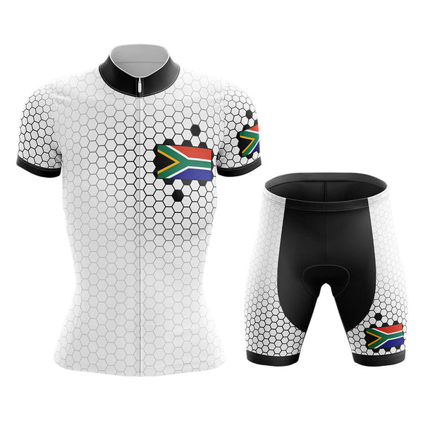 South Africa Women's Cycling Jersey Set, Road Bike Cycling Kit for Women, Biking Outfit, Bicycle Suit, Team Racing Uniform