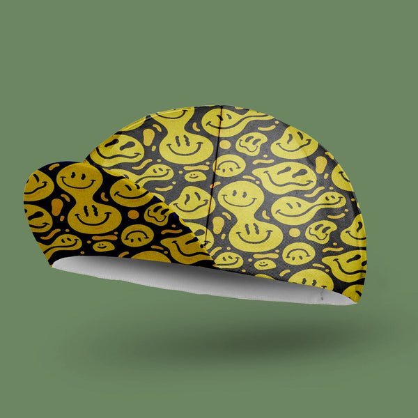 Smiley Face Cycling Cap
