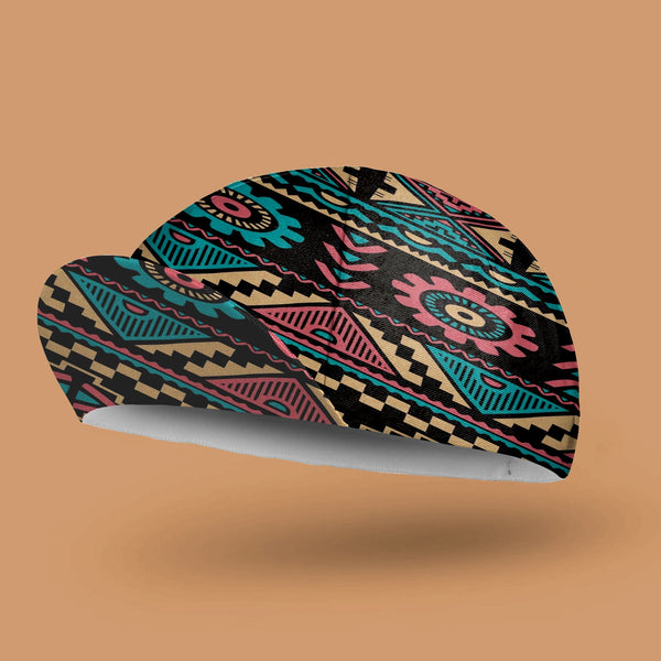Ethnic Patterns Cycling Cap