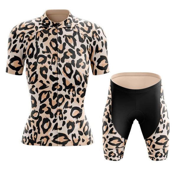 Snow Leopard Women's Cycling Jersey Set, Road Bike Cycling Kit for Women, Biking Outfit, Bicycle Suit, Team Racing Uniform