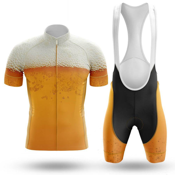 Beer Men's Cycling Jersey Set, Road Bike Cycling Kit for Men, Biking Outfit, Bicycle Suit, Team Racing Uniform