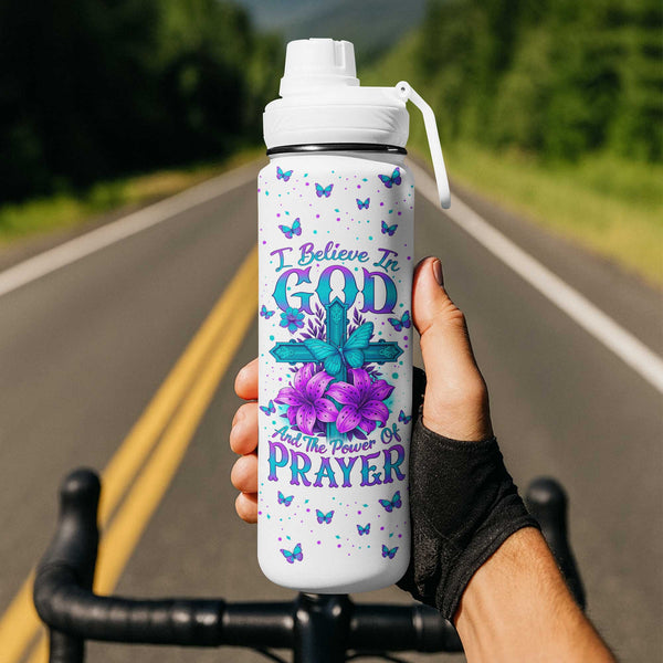 I Believe In God Sport Bottle 24oz