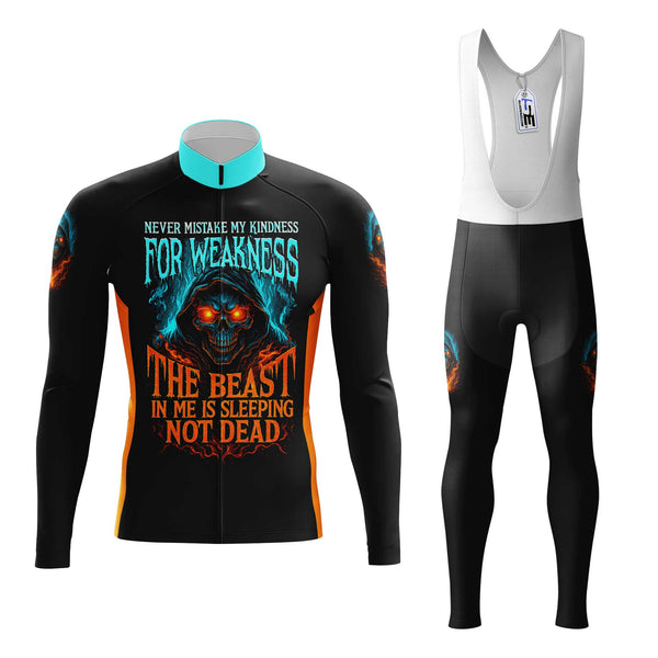 Reaper Men's Cycling Jersey Set, Road Bike Cycling Kit for Men, Biking Outfit, Bicycle Suit, Team Racing Uniform