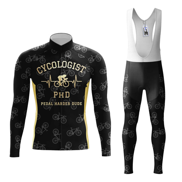 Cycologist Men's Cycling Jersey Set, Road Bike Cycling Kit for Men, Biking Outfit, Bicycle Suit, Team Racing Uniform