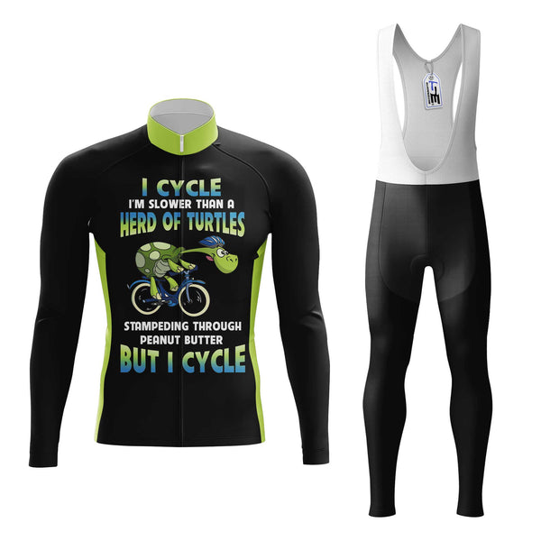 Turtle Cycle Men's Cycling Jersey Set, Road Bike Cycling Kit for Men, Biking Outfit, Bicycle Suit, Team Racing Uniform
