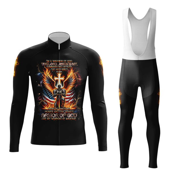 The Lord Jesus Men's Cycling Jersey Set, Road Bike Cycling Kit for Men, Biking Outfit, Bicycle Suit, Team Racing Uniform