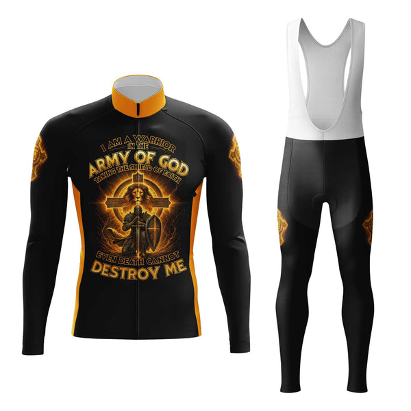 Army Of God Men's Cycling Jersey Set, Road Bike Cycling Kit for Men, Biking Outfit, Bicycle Suit, Team Racing Uniform
