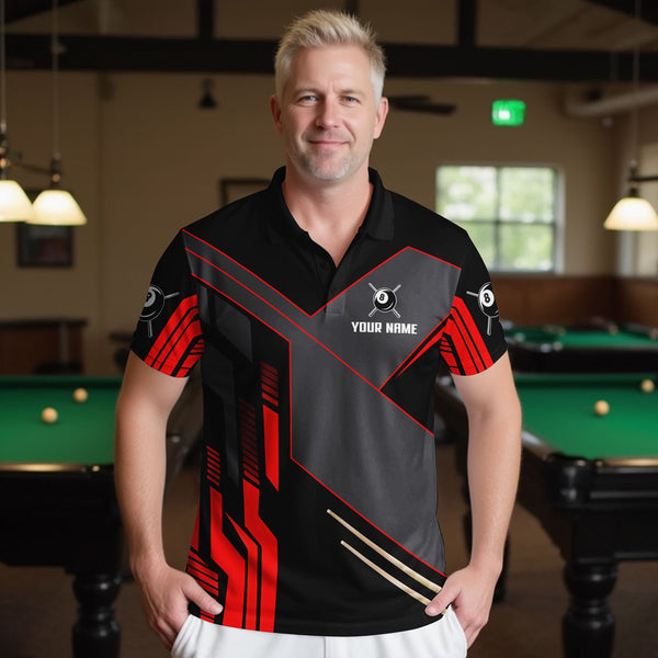 Billiards Ball Pool Personalized Men Women Polo Shirt Custom Billiard Team Jersey