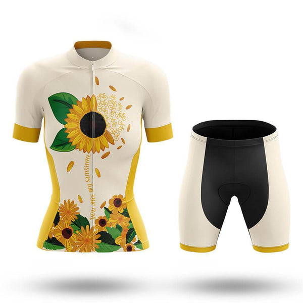 Sunshine Women's Cycling Jersey Set, Road Bike Cycling Kit for Women, Biking Outfit, Bicycle Suit, Team Racing Uniform