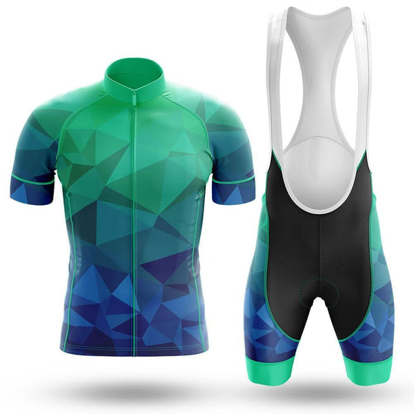 Emerald Men's Cycling Jersey Set, Road Bike Cycling Kit for Men, Biking Outfit, Bicycle Suit, Team Racing Uniform
