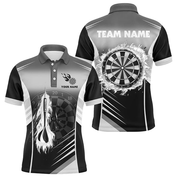 Dart Fire Arrow Personalized Men Women Polo Shirt Custom Darts Team Jersey