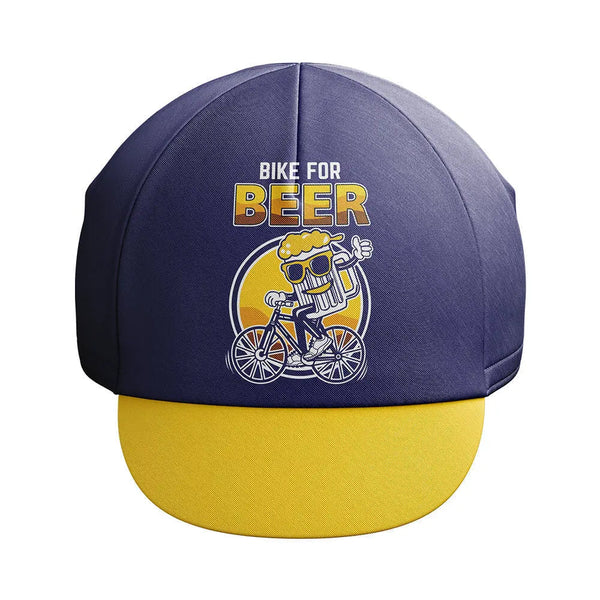 Bike For Beer Cycling Cap