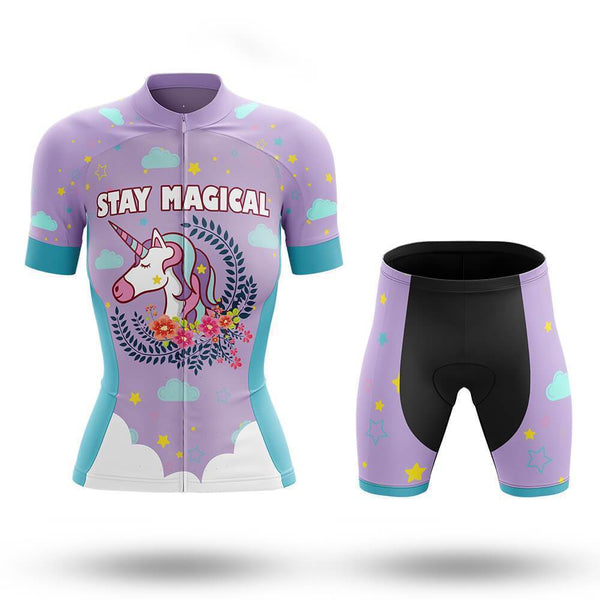 Stay Magical Women's Cycling Jersey Set, Road Bike Cycling Kit for Women, Biking Outfit, Bicycle Suit, Team Racing Uniform