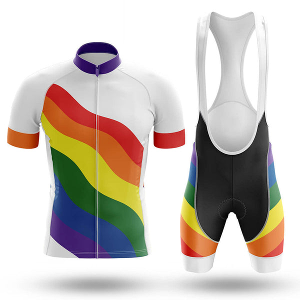 Pride Men's Cycling Jersey Set, Road Bike Cycling Kit for Men, Biking Outfit, Bicycle Suit, Team Racing Uniform