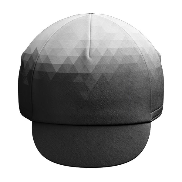 Black White Cycling Cap